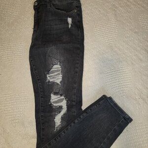 Judy Blue Distressed Skinny Jeans – Size 11/30